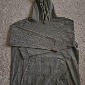 Maelreg Performance Hoodie Gray Size XL Made Of Polyester And Spandex